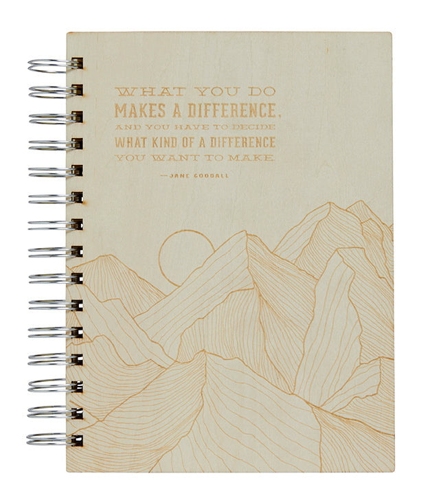Conservation Wooden Journal inside page 1