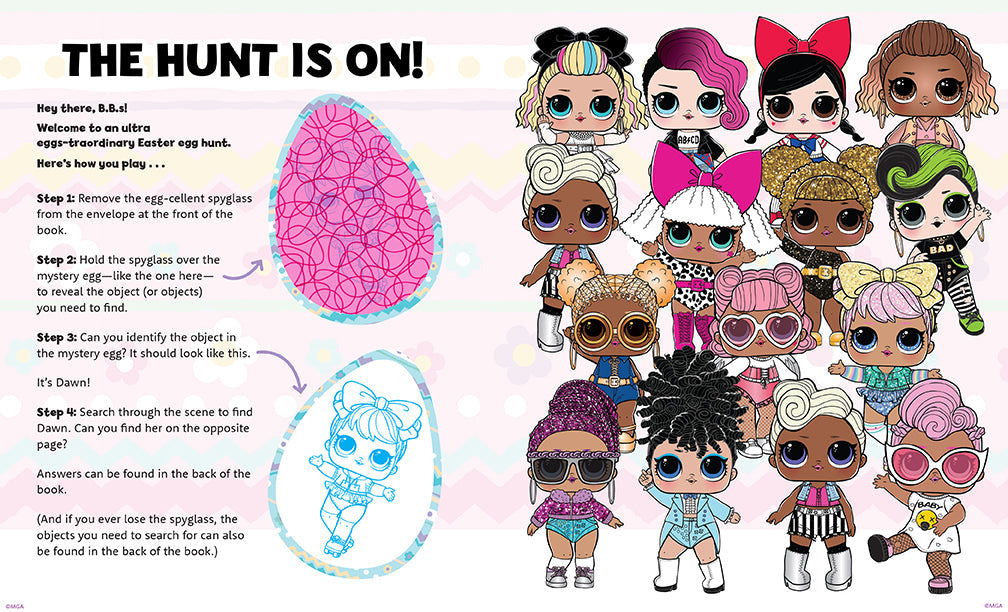 L.O.L. Surprise! Easter Egg Hunt inside page 1