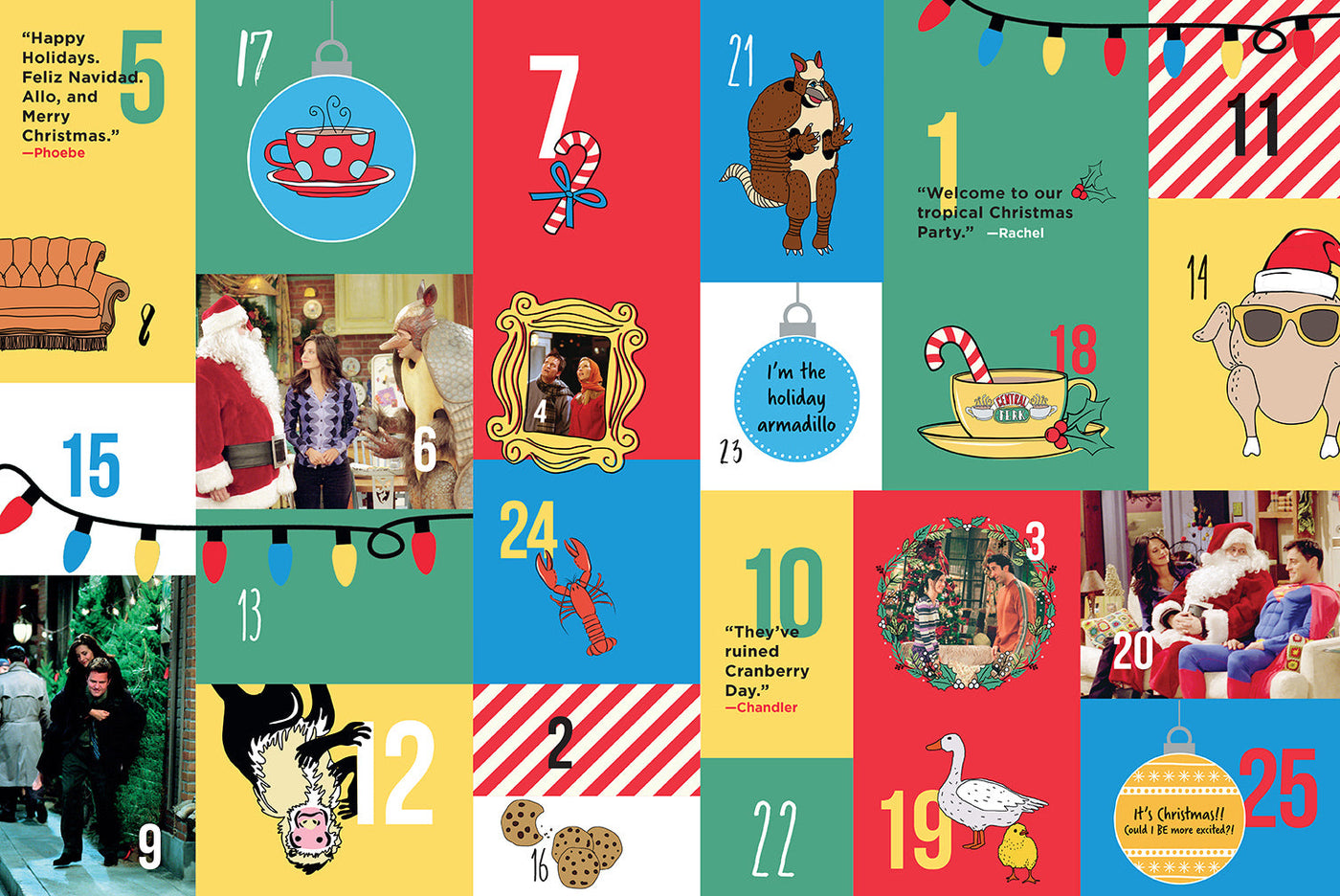 Friends: The Official Advent Calendar, Volume 1 inside page 1