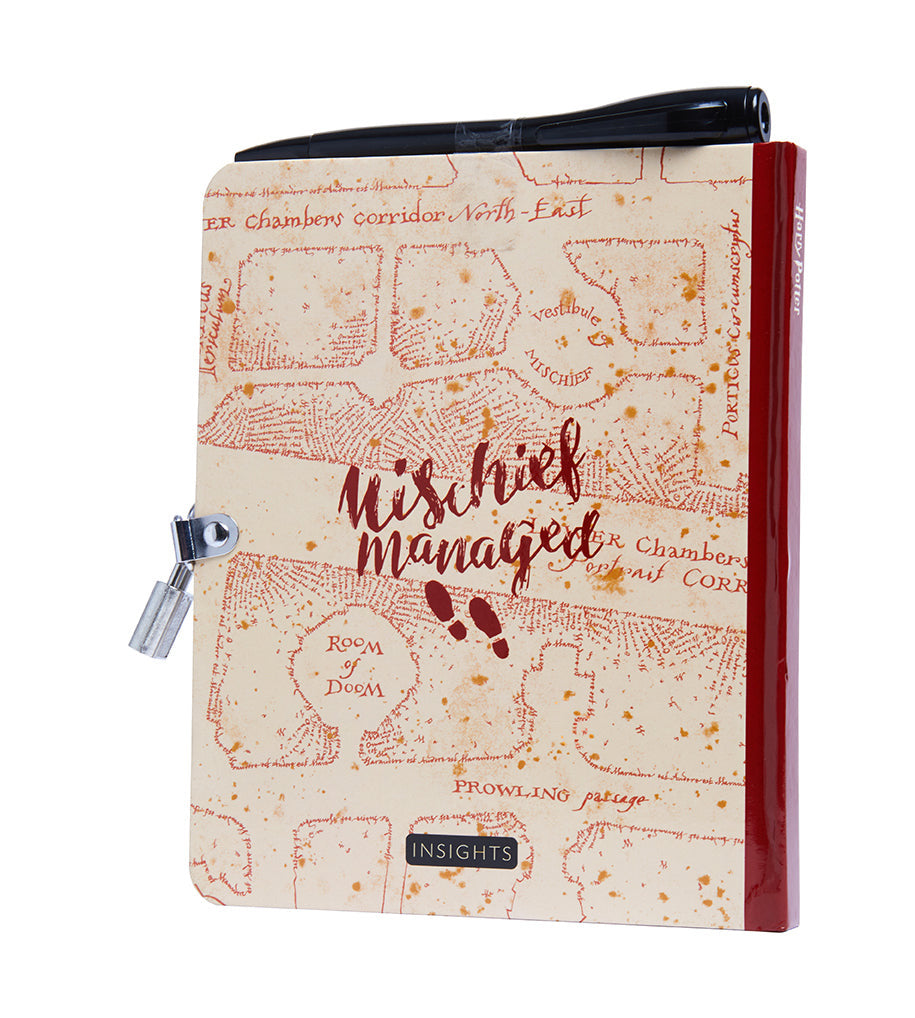 Harry Potter: Marauder's Map Lock & Key Diary inside page 1