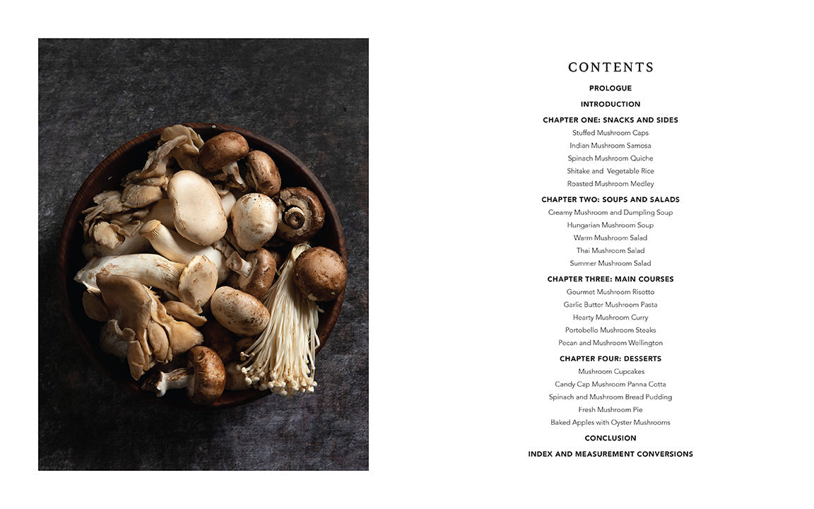 Fantastic Fungi Community Cookbook inside page 1