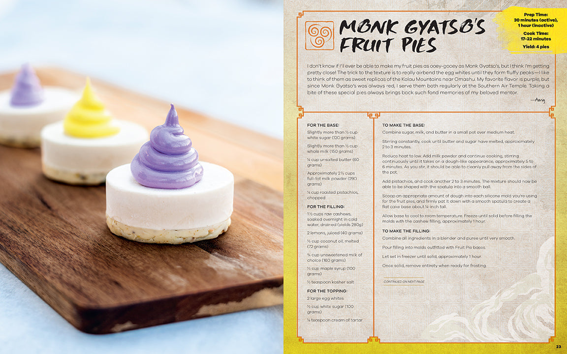 Avatar: The Last Airbender: The Official Cookbook inside page 2
