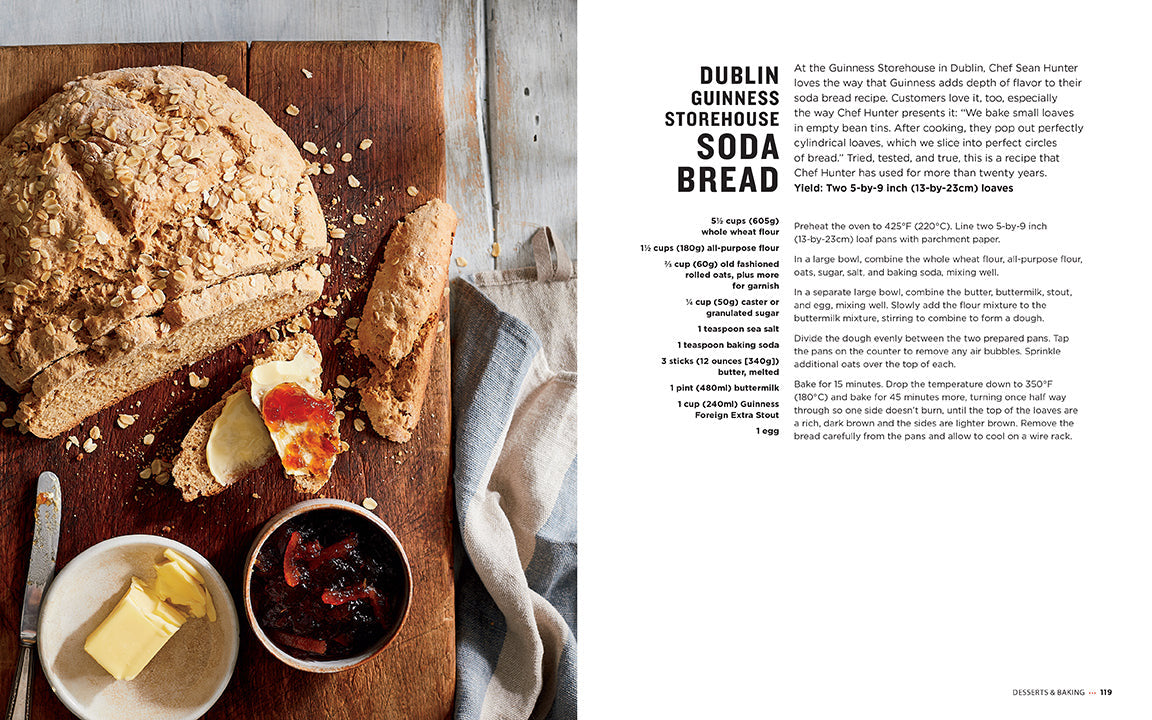 Official Guinness Cookbook inside page 3
