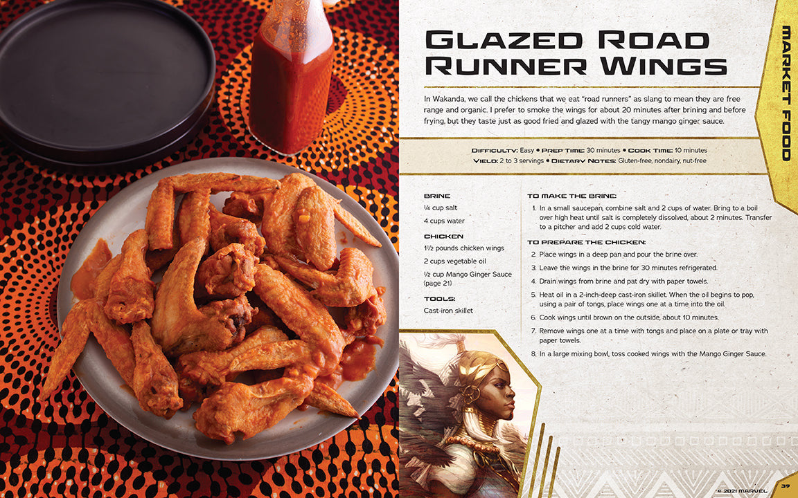 Marvel's Black Panther The Official Wakanda Cookbook inside page 3