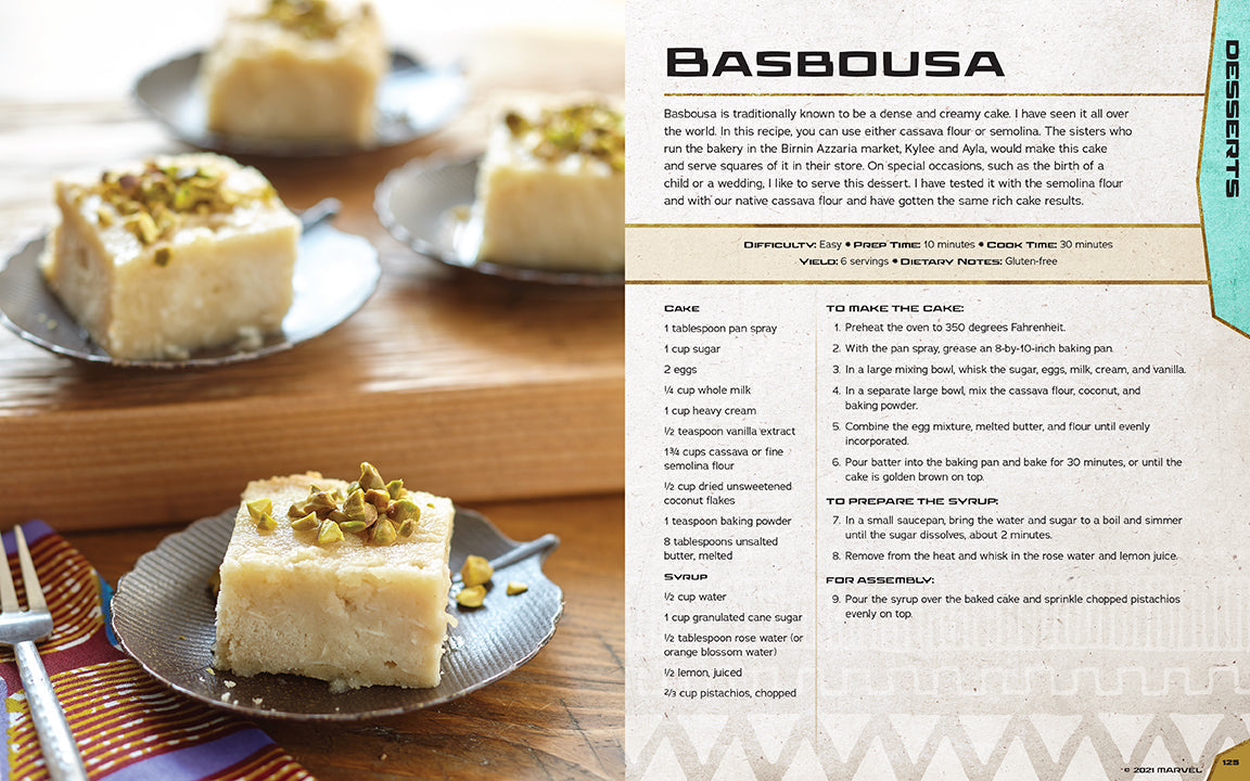 Marvel's Black Panther The Official Wakanda Cookbook inside page 5
