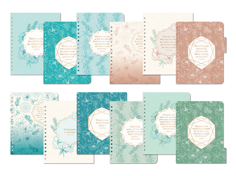 Self-Care 12-Month Undated Planner inside page 4