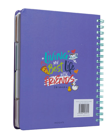 Friends: 12-Month Undated Planner inside page 1