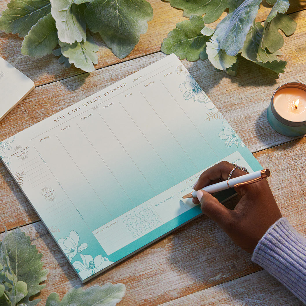 Self-Care Weekly Planner Notepad inside page 2