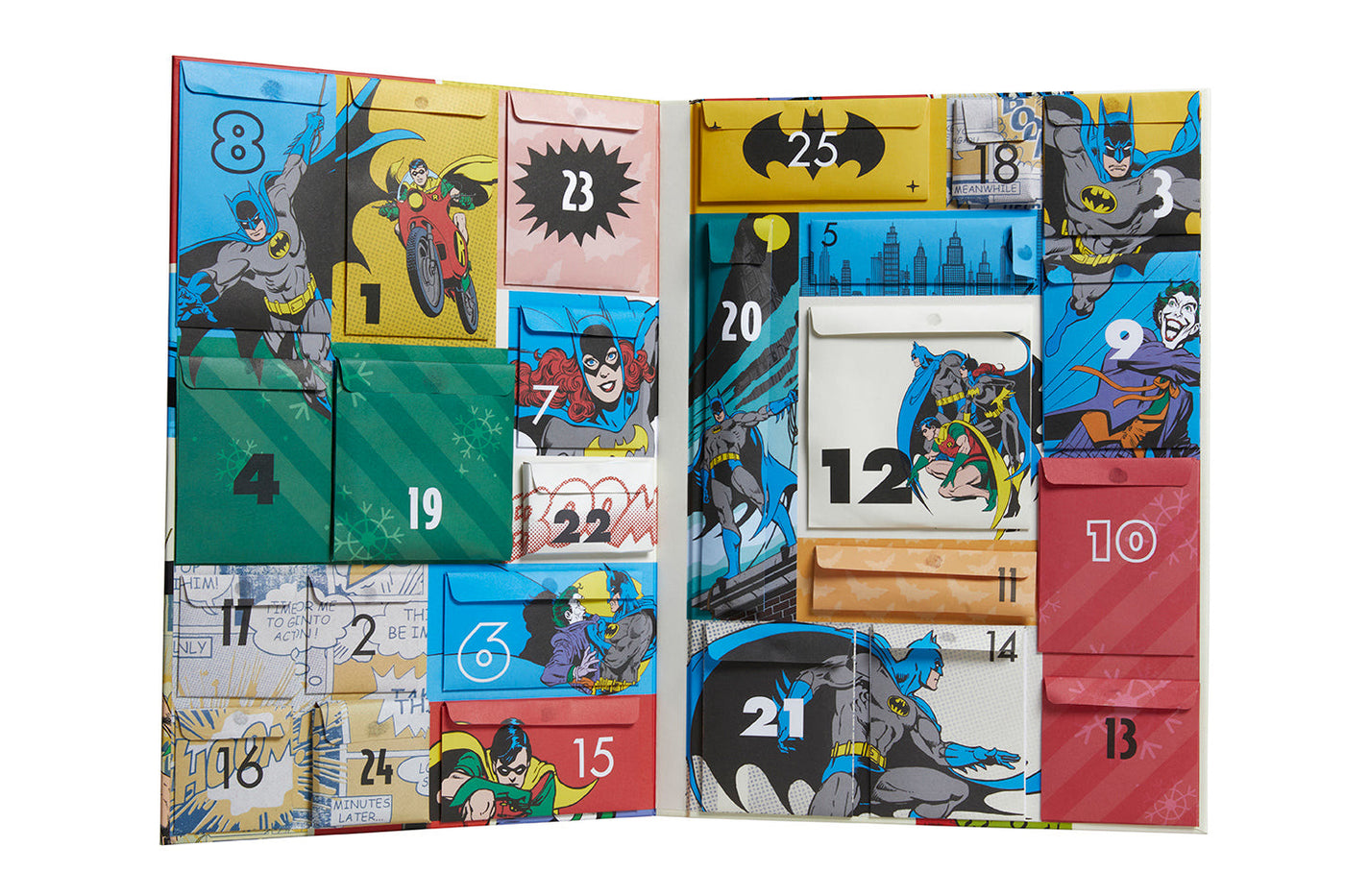 Official Batman Advent Calendar inside page 1