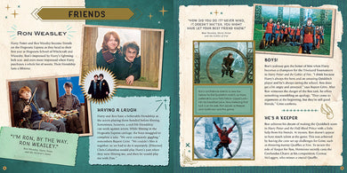 Harry Potter: Friends & Foes: A Movie Scrapbook inside page 1