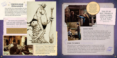 Harry Potter: Friends & Foes: A Movie Scrapbook inside page 3