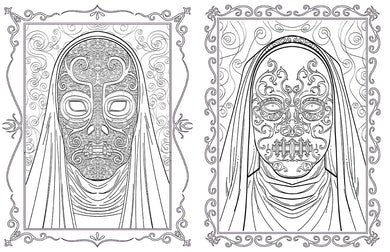 Harry Potter: Slytherin House Pride: The Official Coloring Book inside page 2