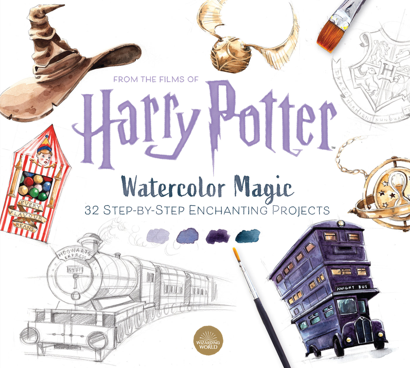 Harry Potter Watercolor Magic