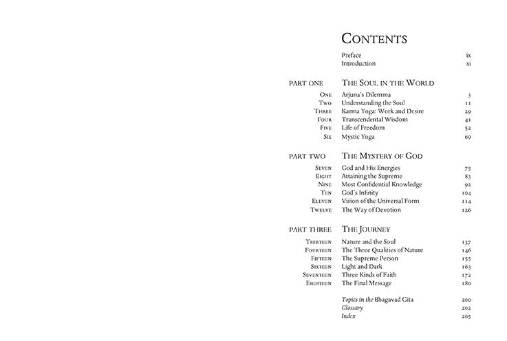 Bhagavad Gita inside page 2