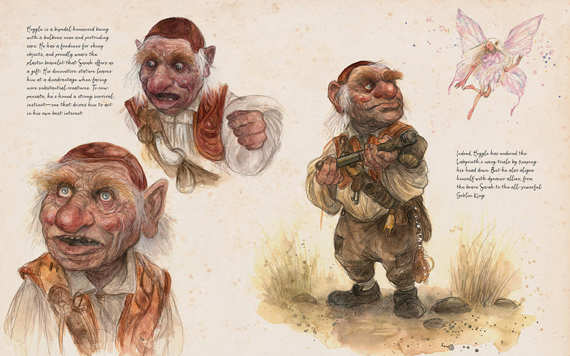 Jim Henson's Labyrinth Bestiary inside page 1