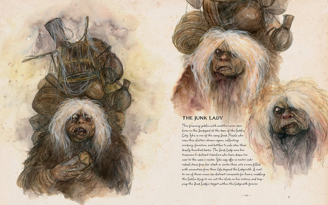 Jim Henson's Labyrinth Bestiary inside page 4