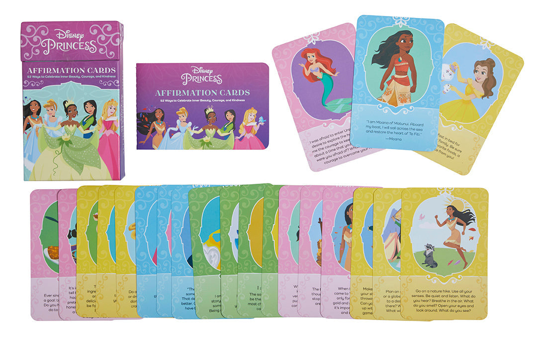 Disney Princess Affirmation Cards inside page 1