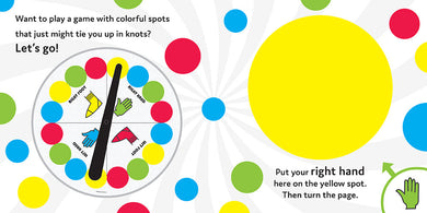 Hasbro Twister: Right Hand Here inside page 1
