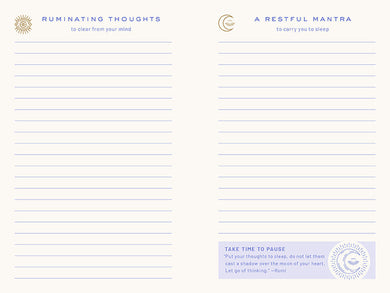 Sleep: A Restful Mind Journal inside page 2