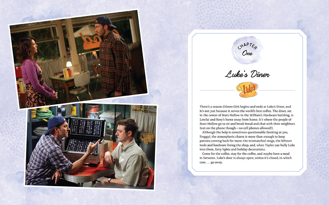 Gilmore Girls: The Official Cookbook inside page 2