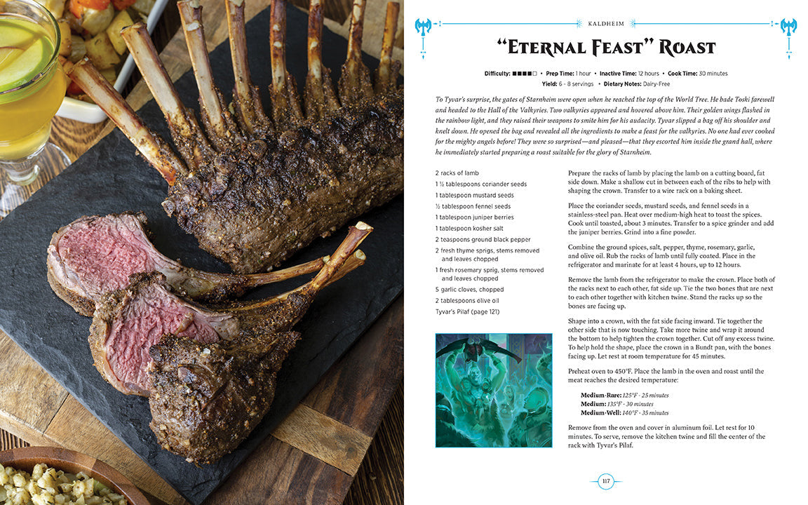 Magic: The Gathering: The Official Cookbook inside page 4