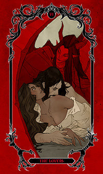 Horror Tarot Deck and Guidebook inside page 3