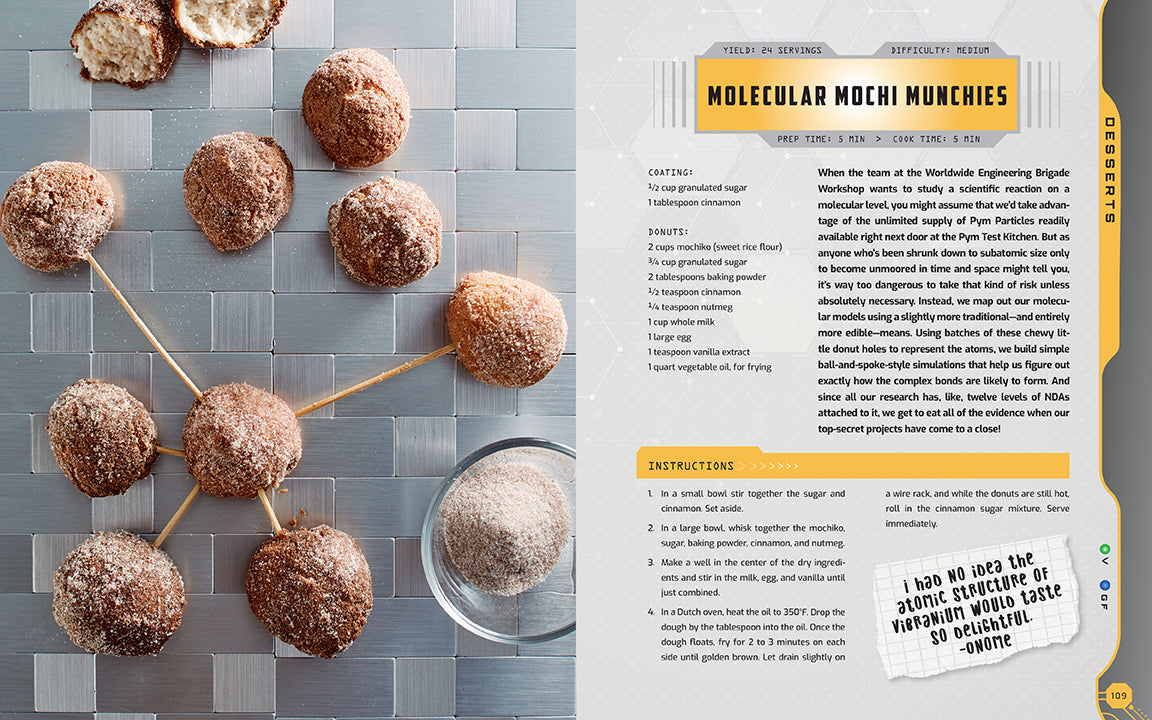 Avengers Campus: The Official Cookbook inside page 4