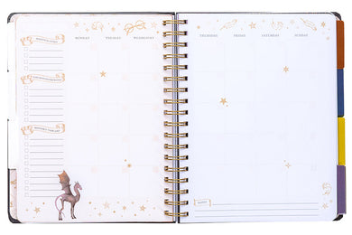 Harry Potter: Floral Fantasy 12-Month Undated Planner inside page 2