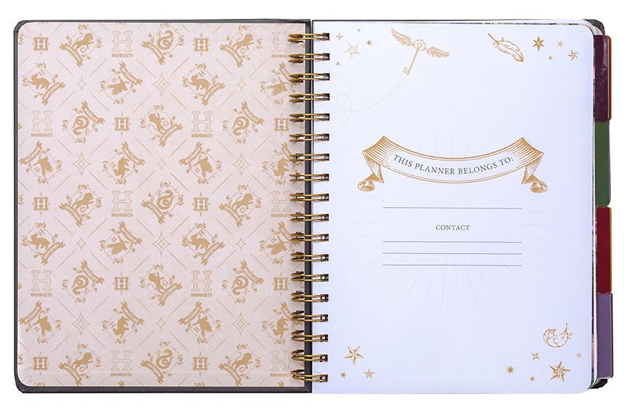Harry Potter: Floral Fantasy 12-Month Undated Planner inside page 3