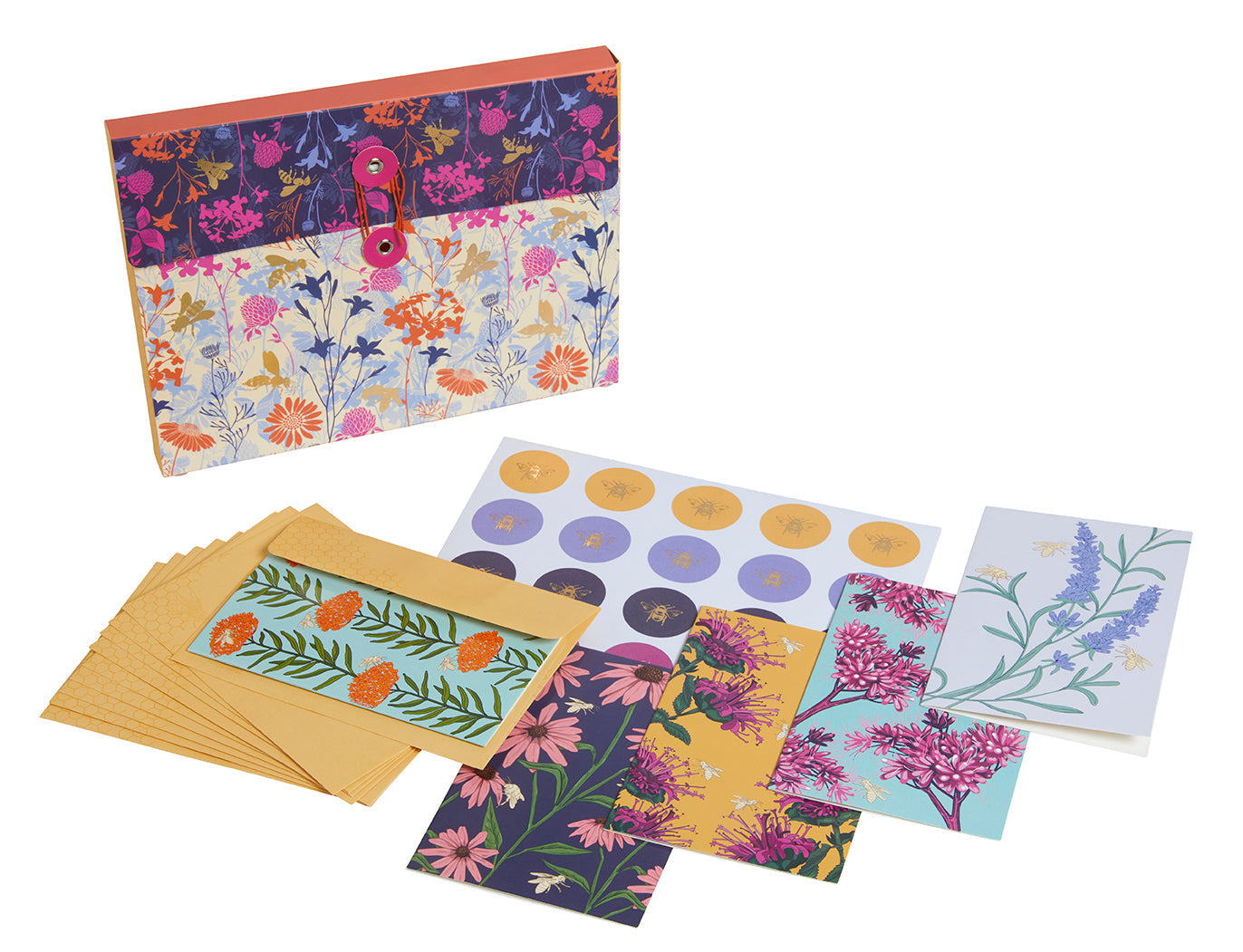 Honeybee Card Portfolio Set (Set of 20 Cards) inside page 1