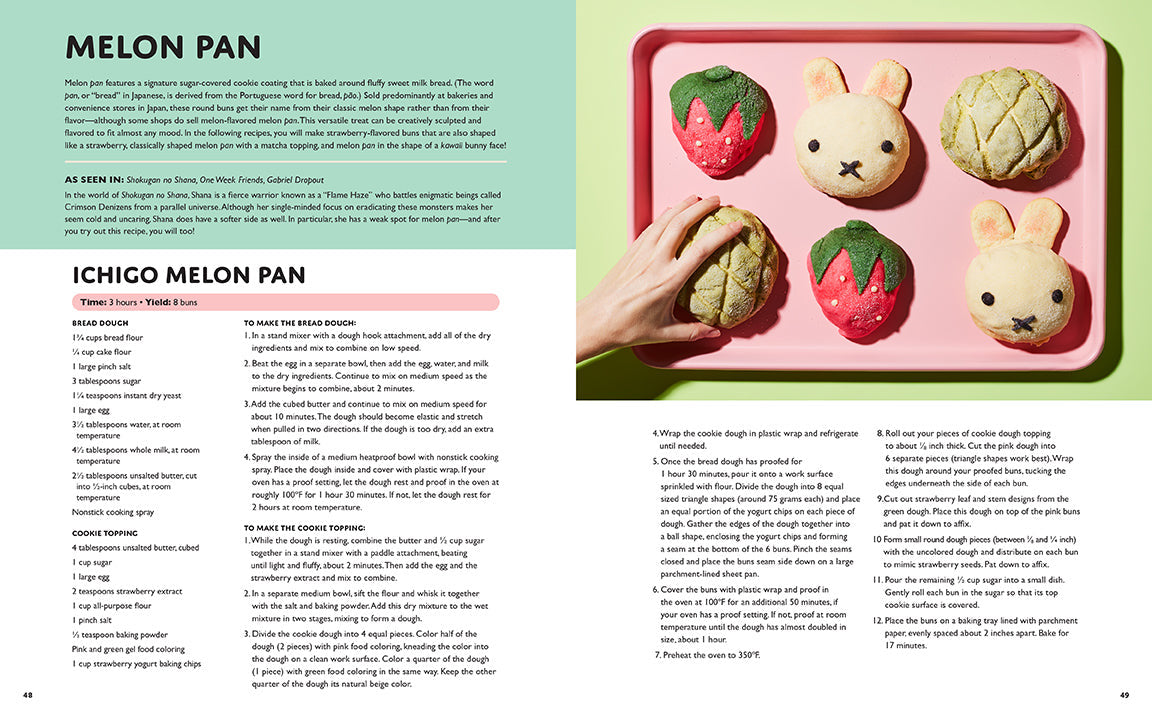 Oishisou!! The Ultimate Anime Dessert Cookbook inside page 4