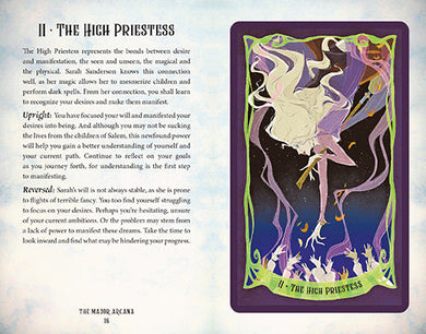 Hocus Pocus Tarot Deck and Guidebook inside page 4