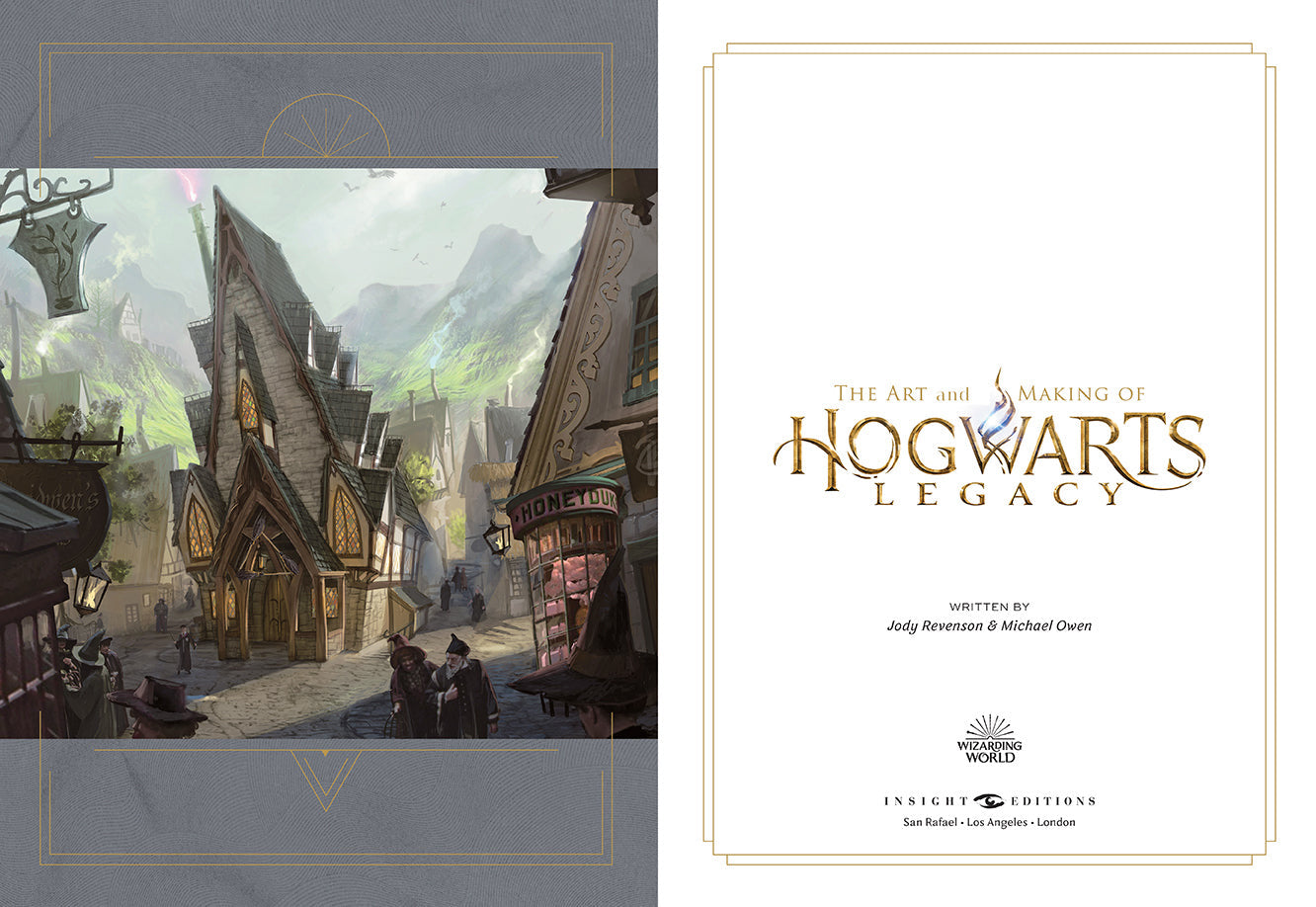 Art and Making of Hogwarts Legacy inside page 2
