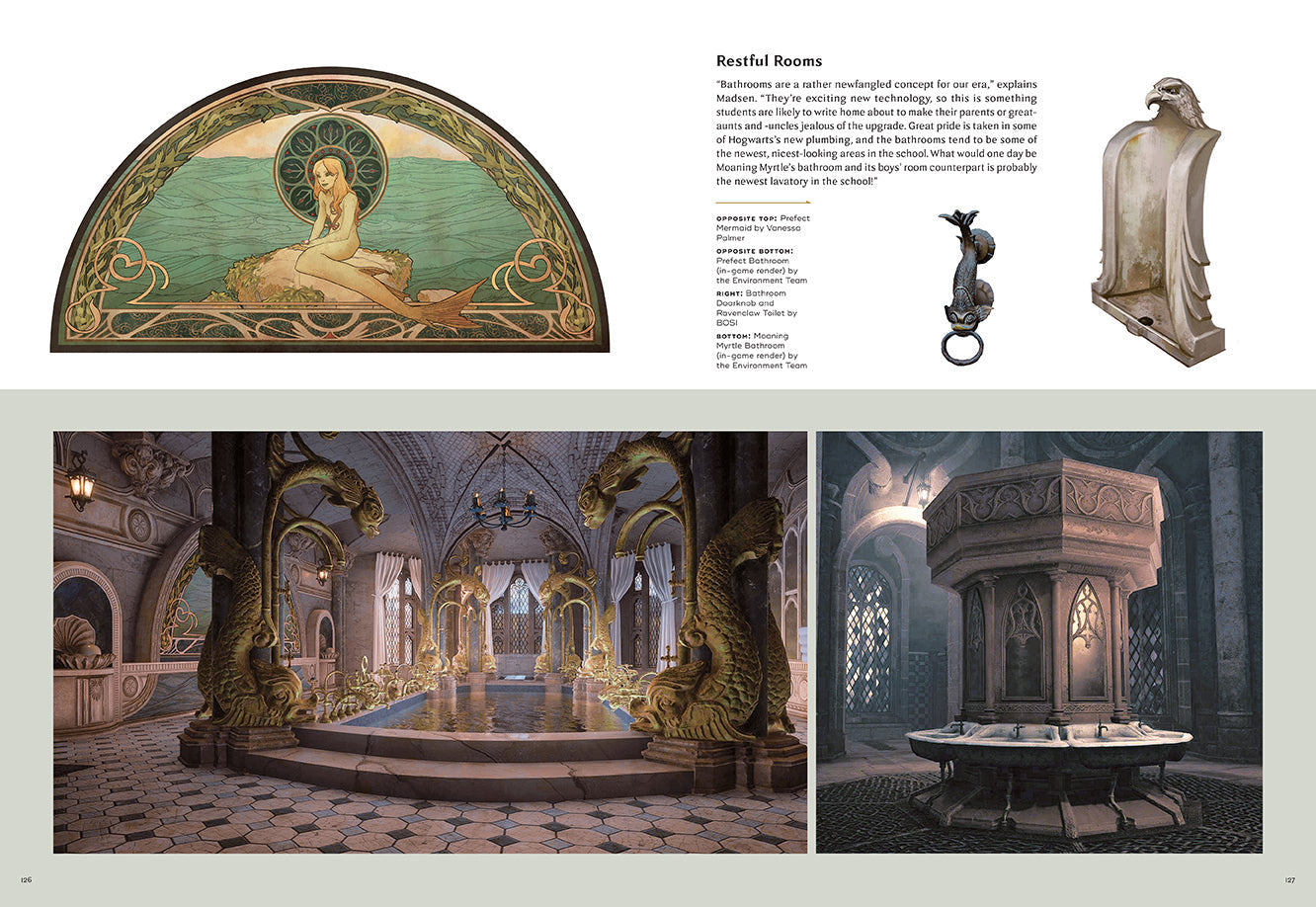 Art and Making of Hogwarts Legacy inside page 4