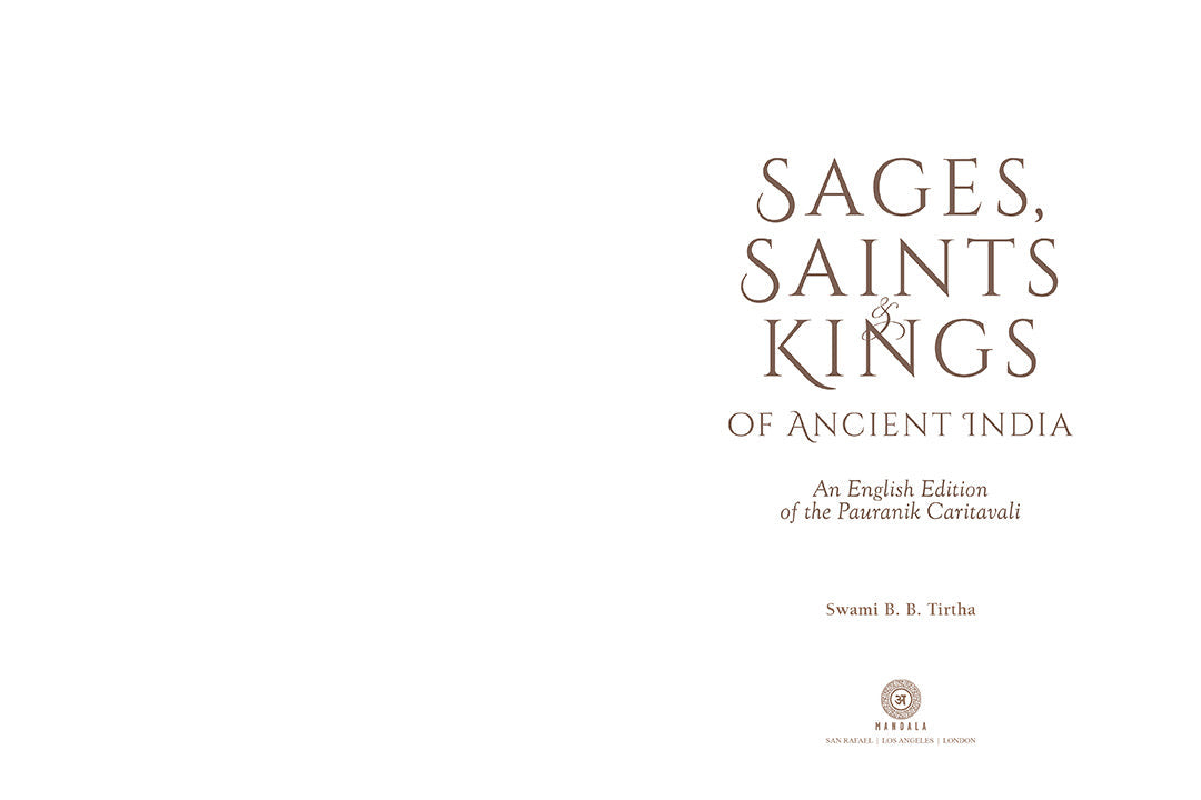 Sages, Saints & Kings of Ancient India inside page 1