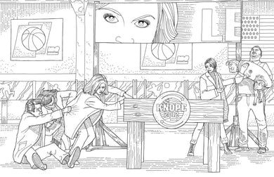 Parks and Recreation: The Official Coloring Book inside page 1