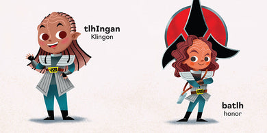 Star Trek: Baby's First Klingon Words inside page 1