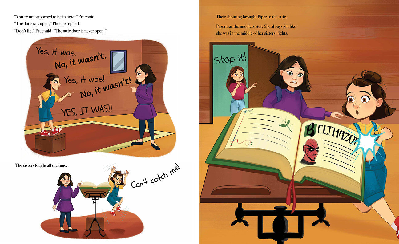 Charmed: The Illustrated Storybook inside page 3