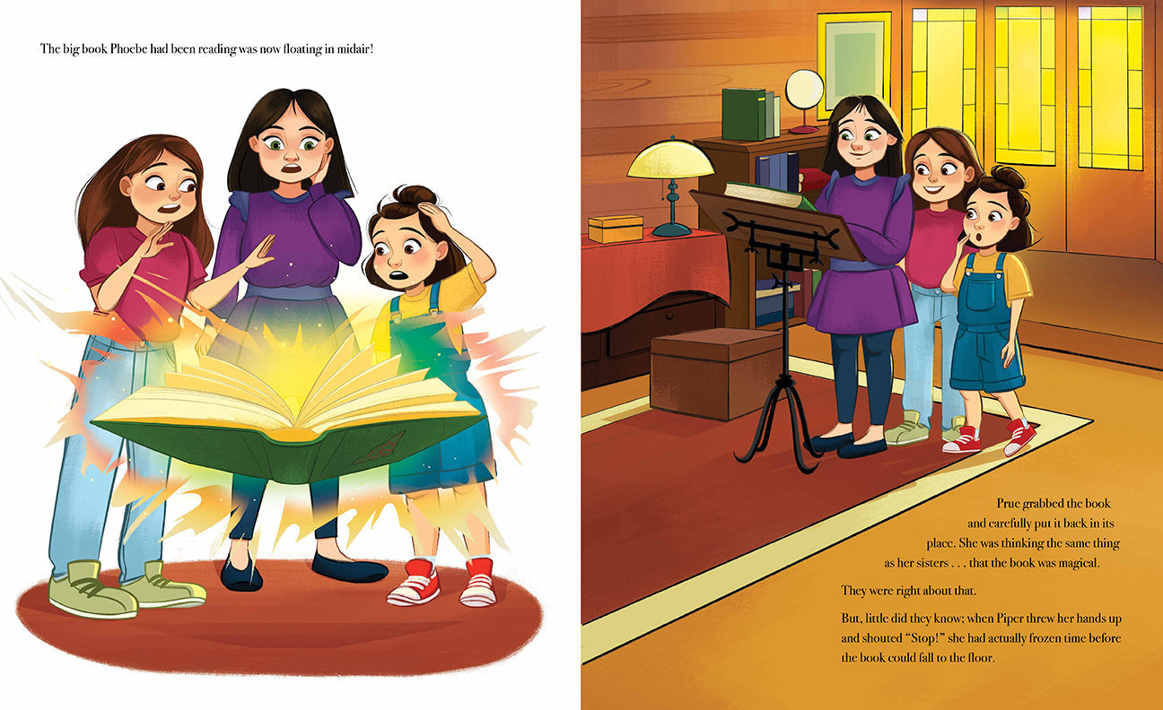 Charmed: The Illustrated Storybook inside page 4