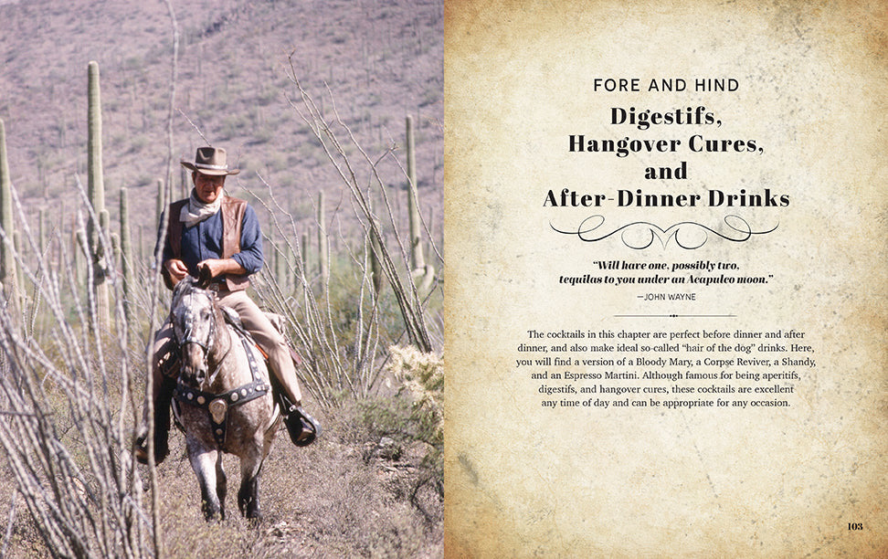 John Wayne: The Official Cocktail Book inside page 4