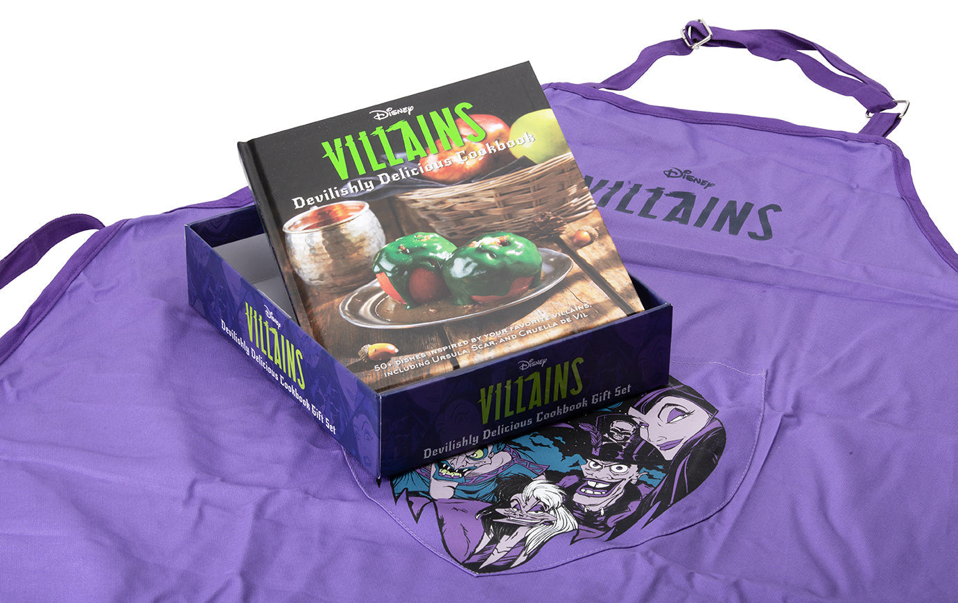 Disney Villains: Devilishly Delicious Cookbook Gift Set inside page 2