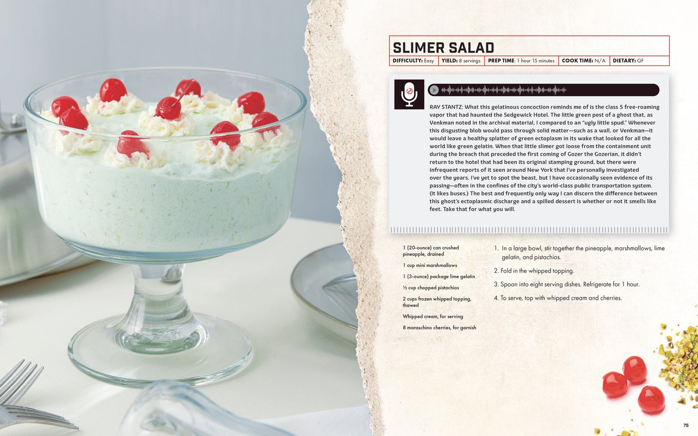 Ghostbusters: The Official Cookbook inside page 5