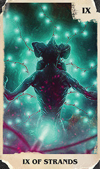 Stranger Things Tarot Deck and Guidebook inside page 4