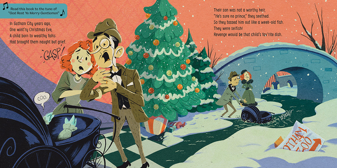 Batman Returns: One Dark Christmas Eve inside page 1