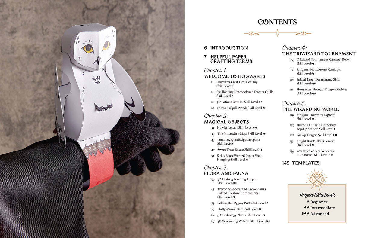 Harry Potter: Magical Paper Crafts inside page 2