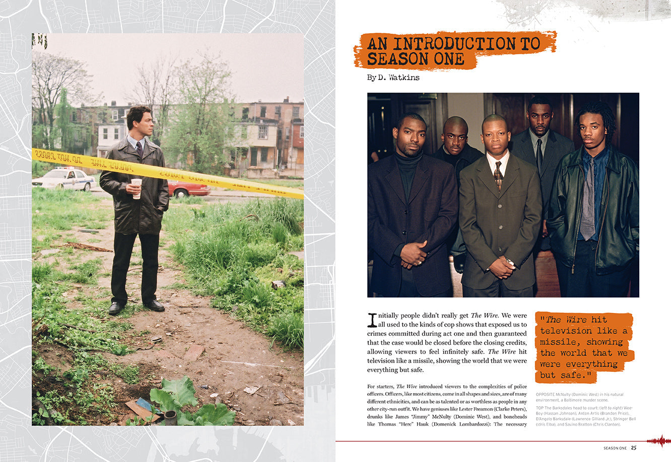 Wire: The Complete Visual History inside page 1