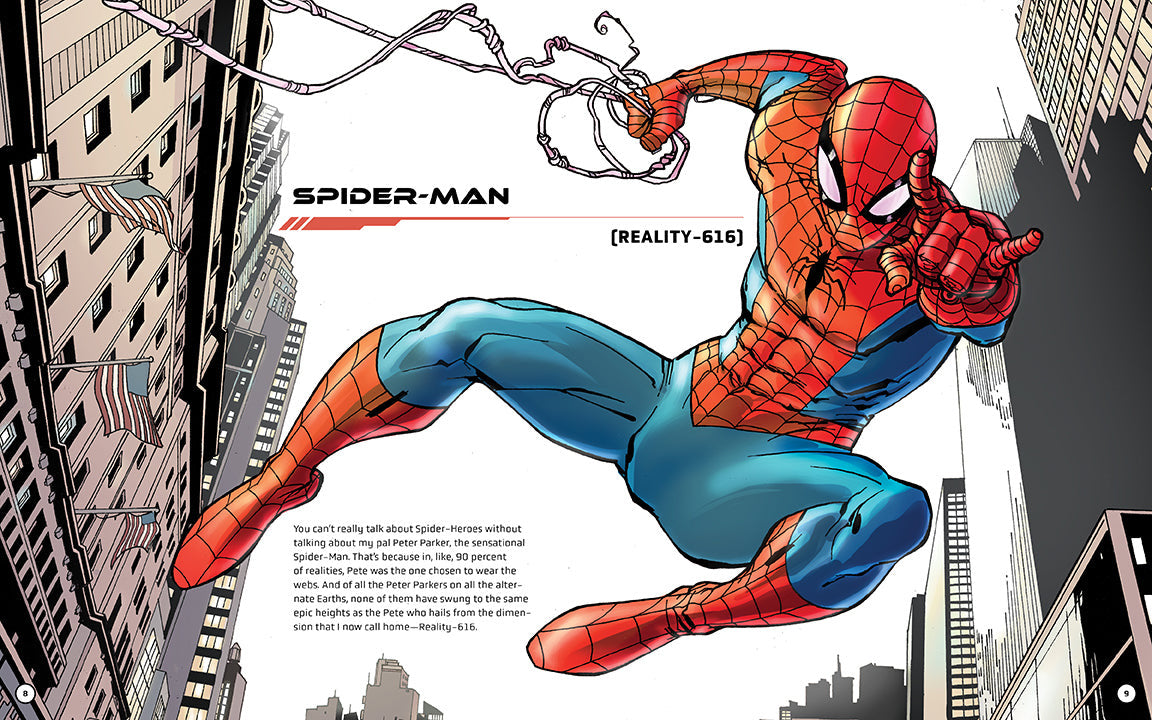 Marvel: Illustrated Guide to the Spider-Verse inside page 1