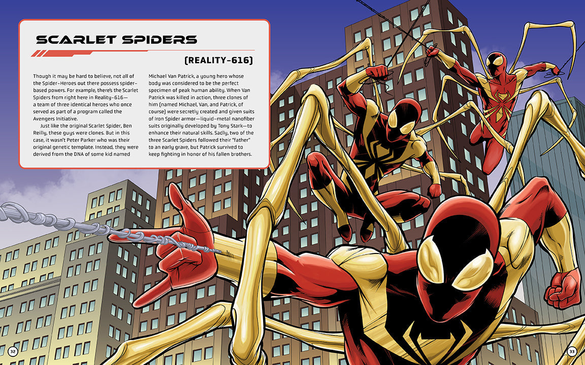Marvel: Illustrated Guide to the Spider-Verse inside page 2