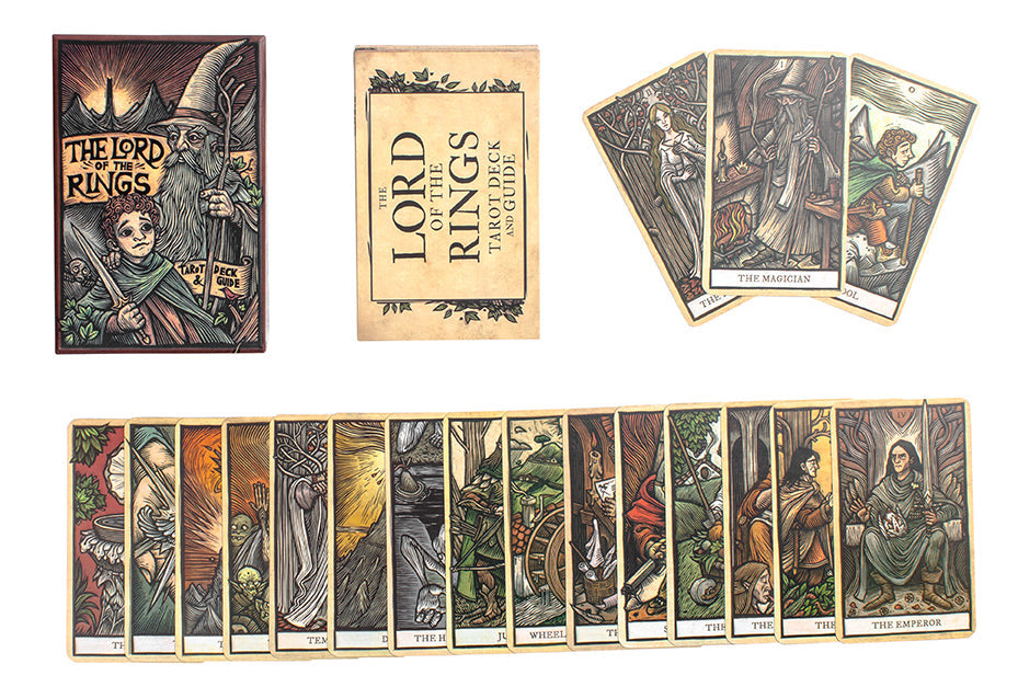 Lord of the Rings Tarot Deck and Guide inside page 1