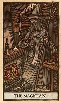 Lord of the Rings Tarot Deck and Guide inside page 3